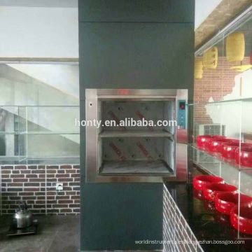 Personalizado profesional 100-200 kg cocina ascensor vertical casero camareros mudos